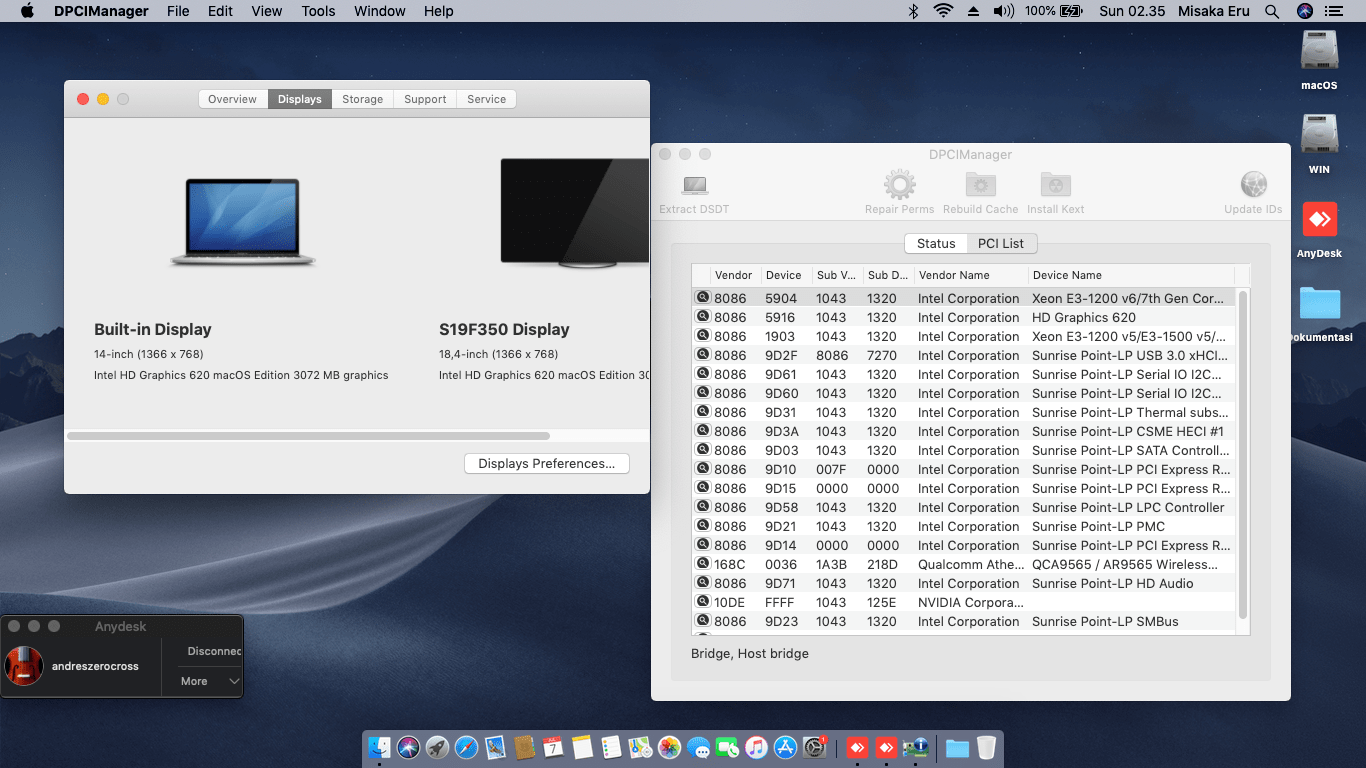 Asus A456UR GA091D [Intel HD 620 + I2C] 2